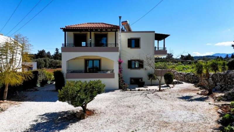 Xirosterni MIT VIDEO Kreta, Xirosterni: Villa mit Panoramablick auf Meer und weiße Berge auf einem 5.159 m² großen Privatgrundstück